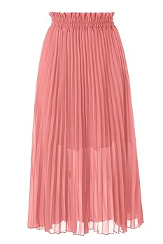 スカート Blair high waist skirt pink beige M Blair high waist skirt pink beige M